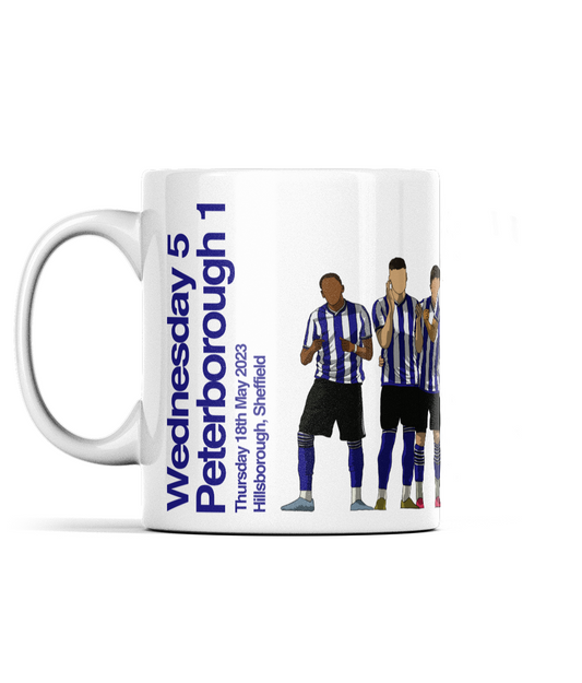 Sheffield Wednesday Peterborough Penalties 22/23 Celebration - Mug