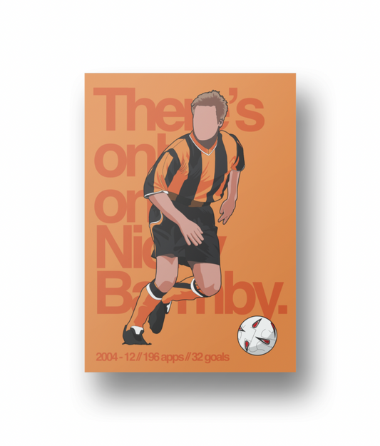 Hull City Nicky Barmby - Print