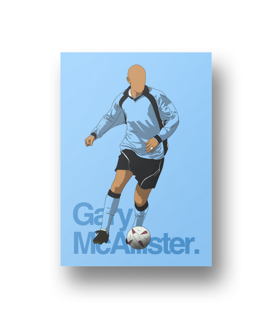 Coventry City Gary McAllister - Print