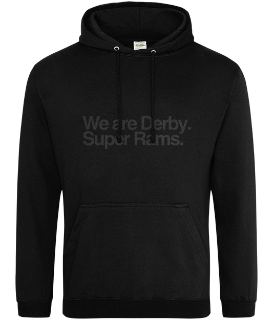 Derby County We are Derby Blackout - Hoodie