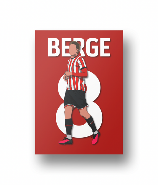 Sheffield United Sander Berge - Print